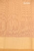 Designer Tissue Embroidery Cotton Saree